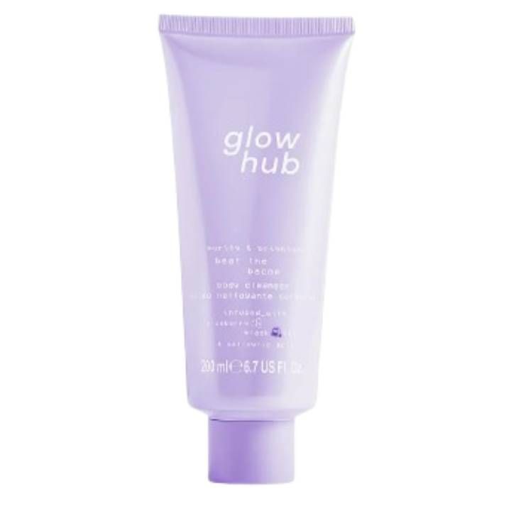 glow-hub-purify-brighten-beat-the-bacne-200ml-skheulis-dasabani-geli