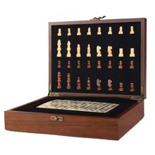 Product image of 26x19x7სმ ჭადრაკი + დომინო