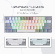 Product image of REDRAGON K617-R FIZZ მექანიკური GAMING კლავიატურა
