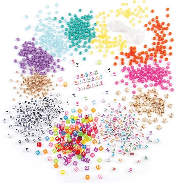 samajurebis-asatsqobi-nakrebi-make-it-real-1742mr-alphabet-bead-bracelet-set-photo-2