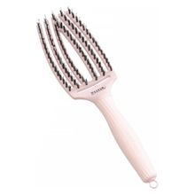 Product image of Olivia Garden Fingerbrush Care Iconic Boar&Nylon Pastel Pink M სავარცხელი