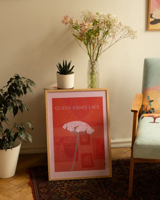 posteri-charchoti-queen-annes-lace-a3-photo-2