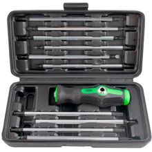 Product image of JBM SCREWDRIVER SET WITH INTERCHANGEABLE HANDLE სახრახნისის თავების ნაკრები 