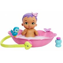 Product image of Mattel My Garden Baby თოჯინა აბაზანით და საწოლით
