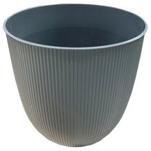 Product image of 6.1 ლ ღია ლურჯი 22 სმ ქოთანი პლასტმასის ოვალური