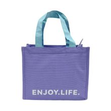 Product image of Dopamine Letter Insulated Lunch Bag(Purple) ლანჩის თერმო ჩანთა