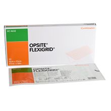 Product image of OPSITE FLEXIGRID 12x25სმ- გამჭვირვალე, წყალგაუმტარი ჭრილობის დამცავი საფენი