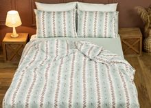 Product image of თეთრეული -  M&D DUVET COVER SET FLOWER LINE 160x220 + 50x70 cm (1pc)