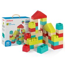 Product image of Miniland სათამაშო ასაშნებელი კუბიკები Eco Super Kim Block