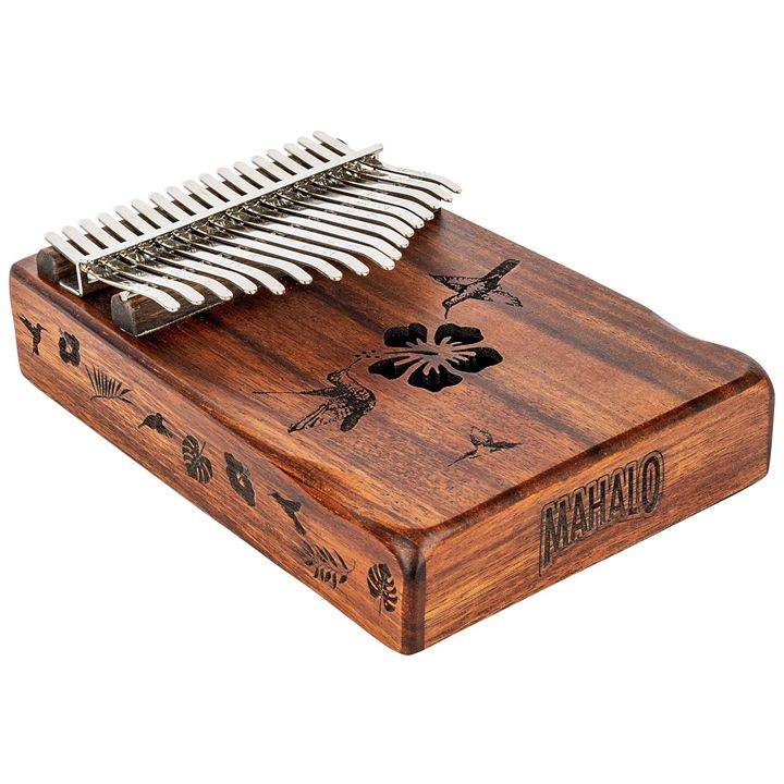 mahalo-mka17hb-kalimba-hibiscus-with-tuning-hammer-and-carry-bag-kalimba-chantit