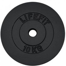 Product image of LIFEFIT Standard cast plate 10kg შტანგის ბლინი