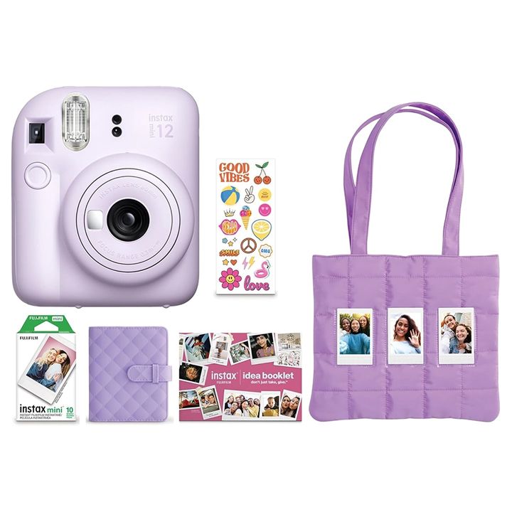 fujifilm-instax-mini-12-instant-camera-bundle-lilac-purple-polaroidis-fotoaparatis-nakrebi