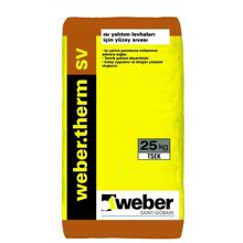 Product image of ბათქაში თბოიზოლაციისთვის Weber.therm SV 25 კგ