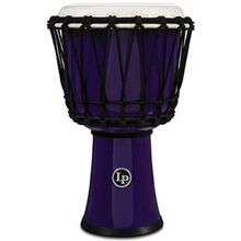 Product image of Latin Percussion Djembe World 7-inch Rope Tuned Circle Purple ჯემბე