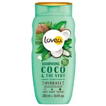 Product image of LOVEA Coconut & Green Tea 250მლ თმის შამპუნი