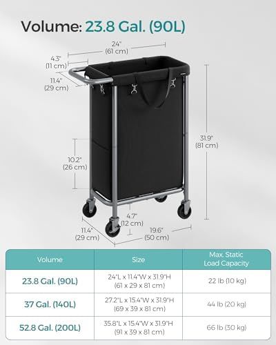 songmics-tvlebiani-saretskhis-kalata-shavi-61-x-29-x-81-sm-photo-2