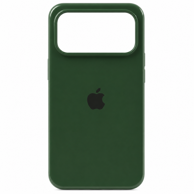 iphone-17-pro-max-silicone-case-green-mobiluri-telefonis-qeisi