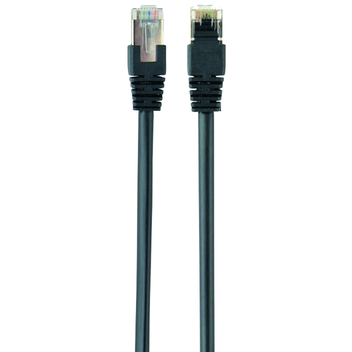 Gmb კაბელი FTP Cat5e Patch cord black 2 m Extra.ge 214945