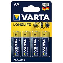 Product image of Varta Longlife 4 x AA ელემენტი