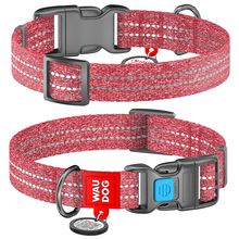 Product image of WAUDOG Re-cotton QR შუქამრეკლი ძაღლის საყელო აღდგენილი ბამბისგან 25მმ/31-49სმ