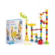Product image of MARBLE RUN 60 PCS  სათამაშო ბურთულების სასრიალო