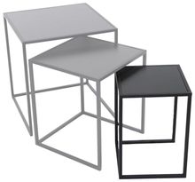 Product image of სადგამი ყვავილის ქოთნის Mega Collections Eton Sidetable Square Black W27H38