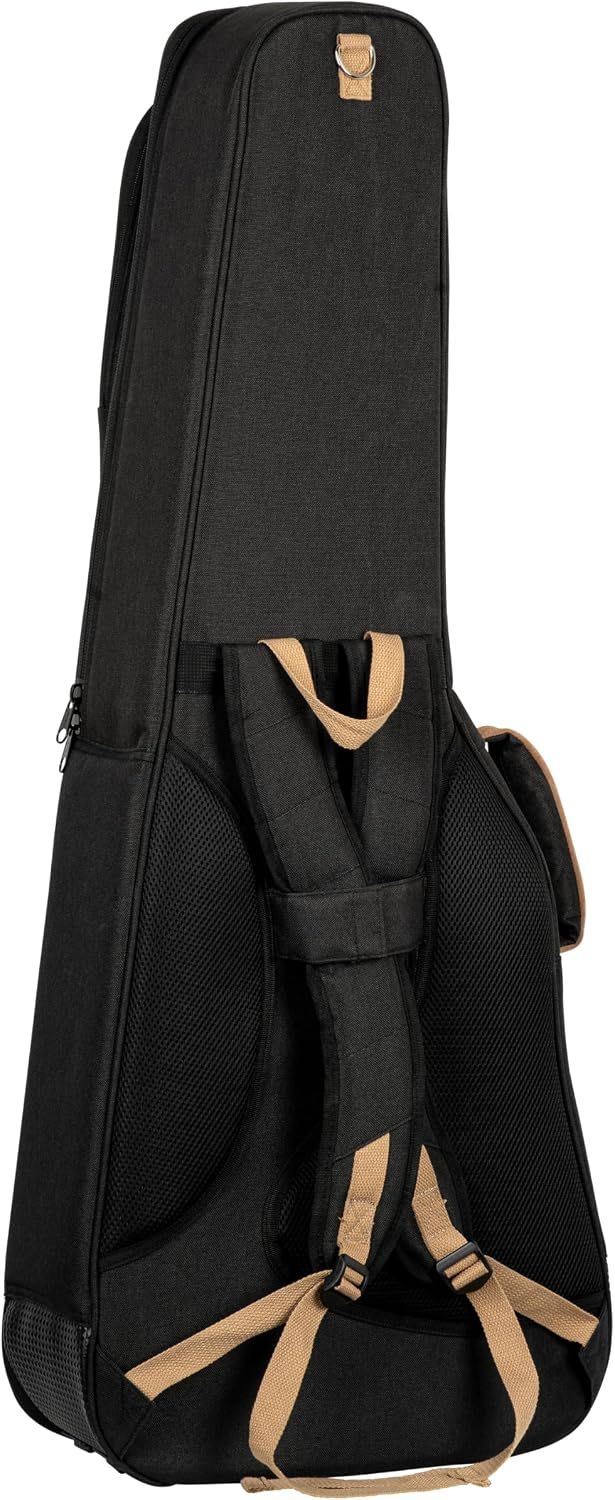 ortega-ogbeg-dlx-bk-deluxe-e-guitar-gigbag---black-f-shape-20mm-padding-eleqtro-gitaris-shalita-photo-2