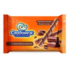 Product image of Sladonej ვაფლის ჩხირები შოკოლადით 175გრ