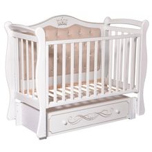 Product image of ANTEL Julia საბავშვო ხის საწოლი რბილი ზურგით