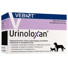 Product image of VEBIOT Urinoloxan ძაღლის და კატის პრეპარატი 60ც