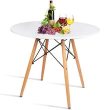 Product image of სამზარეულოს მაგიდა მრგვალი, თეთრი  821