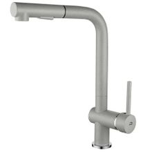 Product image of სამზარეულოს შემრევი გამოსაწევი თავით Laveo LUNA, Grey Granite
