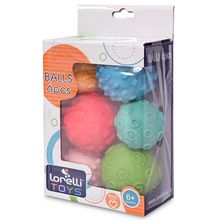 Product image of Lorelli სათამაშო ბურთები 6 ცალი