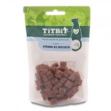 Product image of TiTBiT 60გრ ორაგულის კუბიკები კატებისთვის