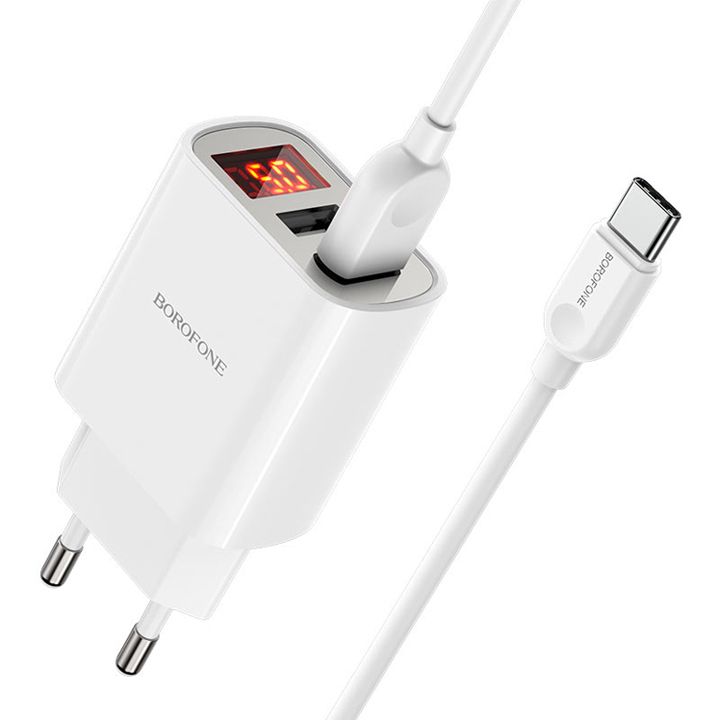 borofone-charger-ba58a-mighty-dual-port-digital-display-charger-euwhite-photo-2