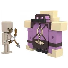 Product image of Mattel Minecraft "Pigmadillo vs Skeleton" პერსონაჟის ფიგურები