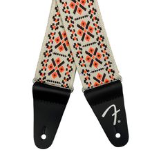 Product image of Fender Pasadena Woven Strap Lattice Orange გიტარის ქამარი