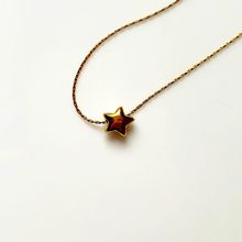 Product image of ოქროსფერი ყელსაბამი პატარა ვარსკვლავით