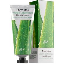 Product image of FARMSTAY VISIBLE DIFFERENCE HAND CREAM ALOE ხელის კრემი