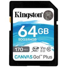 Product image of Kingston SDG3 64GB მეხსიერების ბარათი