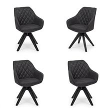 Product image of SHINA FURNITURE 4 ცალი სავარძელი 360° ბრუნვადი
