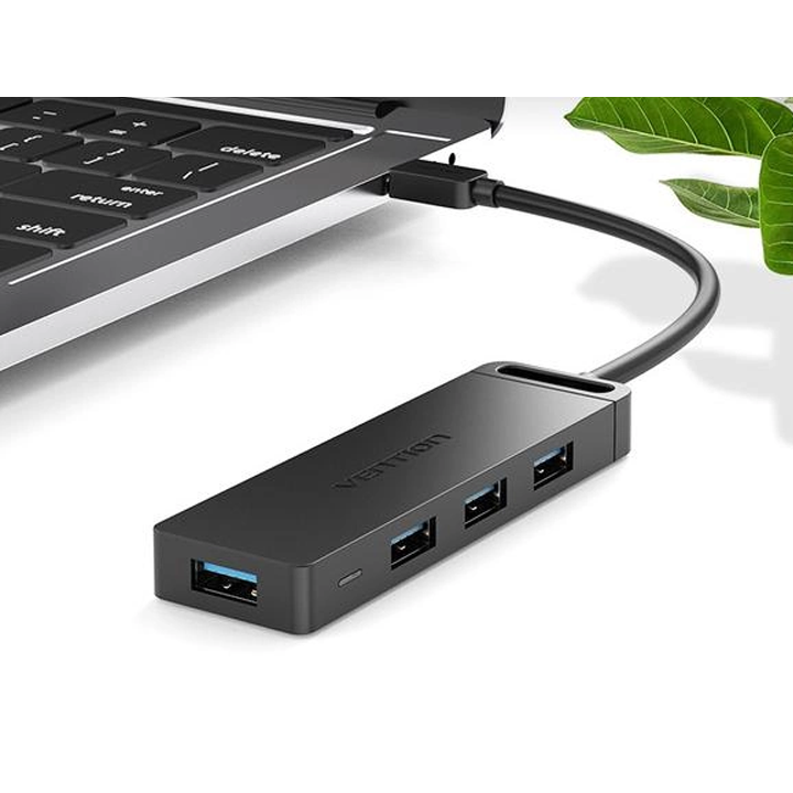 vention-tgkbb-type-c-to-4-port-usb-30-hub-with-power-supply-black-015m-abs-type-usb-habi-photo-3
