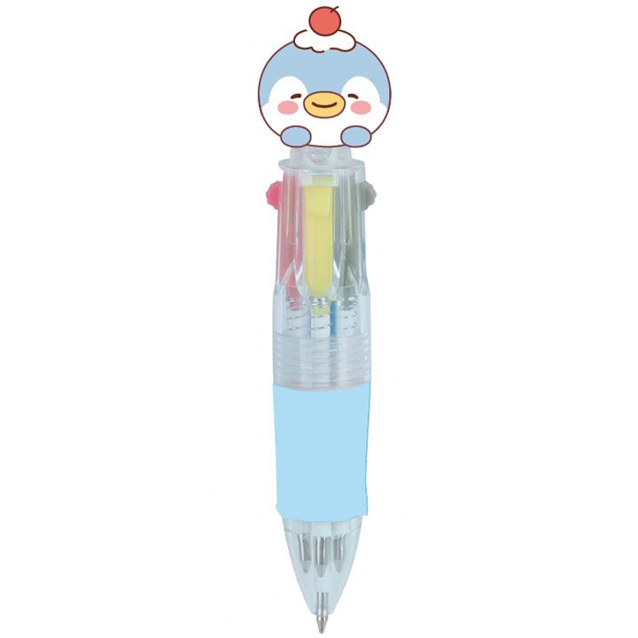 miniso-mini-family-sweet-collection-mini-4-color-retractable-ballpoint-pen-kalami