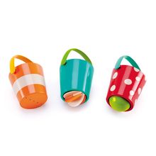 Product image of Hape აბაზანის სათამაშოები Happy Buckets Set