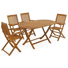 Product image of HOME DECOR DM-17051330 ბაღის ხის ავეჯის კომპლექტი
