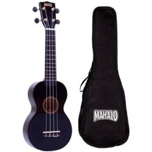 Product image of Mahalo MR1BK ukulele black უკულელე შალითით