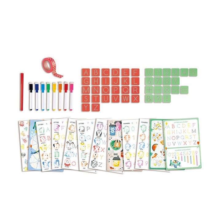 hape-letters-and-numbers-tracing-asoebis-da-ritskhvebis-nakrebi-photo-2