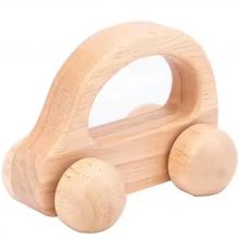 Product image of Wooden Miniature Cute Cartoon Car Truck სათამაშო მინი სატვირთო მანქანა