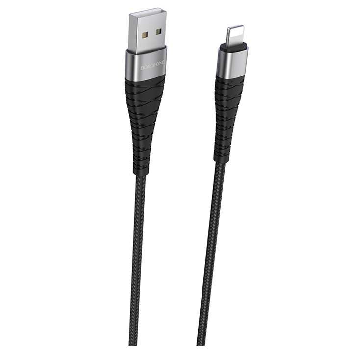 borofone-bx32-munificent-charging-data-cable-for-lightning-black