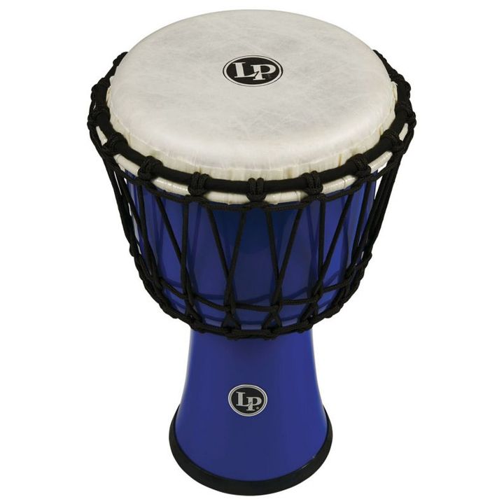 latin-percussion-djembe-world-7-inch-rope-tuned-circle-blue-jembe-photo-2